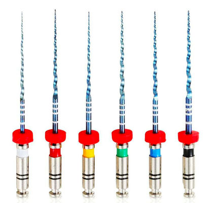 Blue Flex Rotary Files Dental F Blue Endo System 31mm 60mm