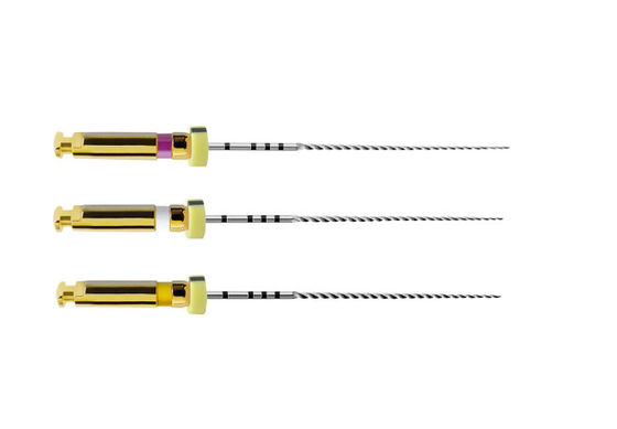 Heat Treated Endodontic Files Rotary Gold Pathfile Endo Flexible Dental Root Canal Instruments